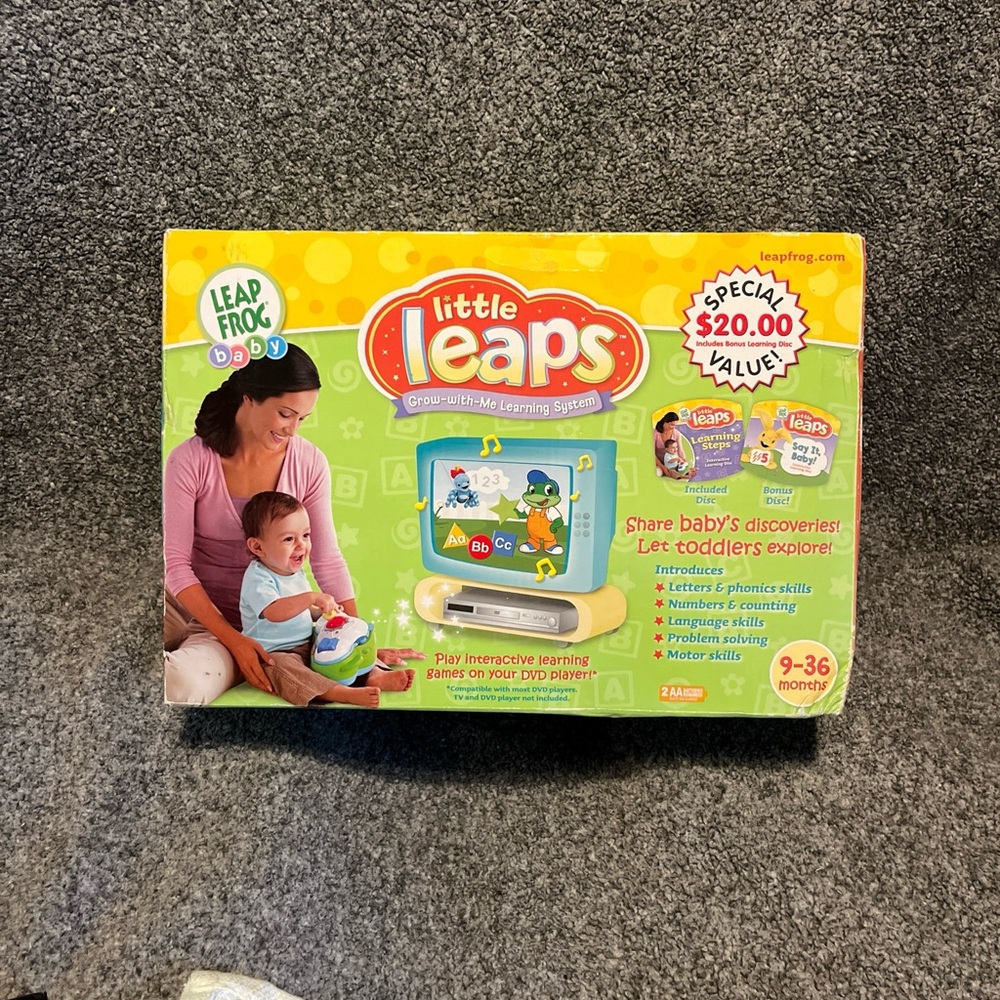 Leap Frog Baby Little Leaps Grow with Me Learning System Interactive - Picture 2 of 8
